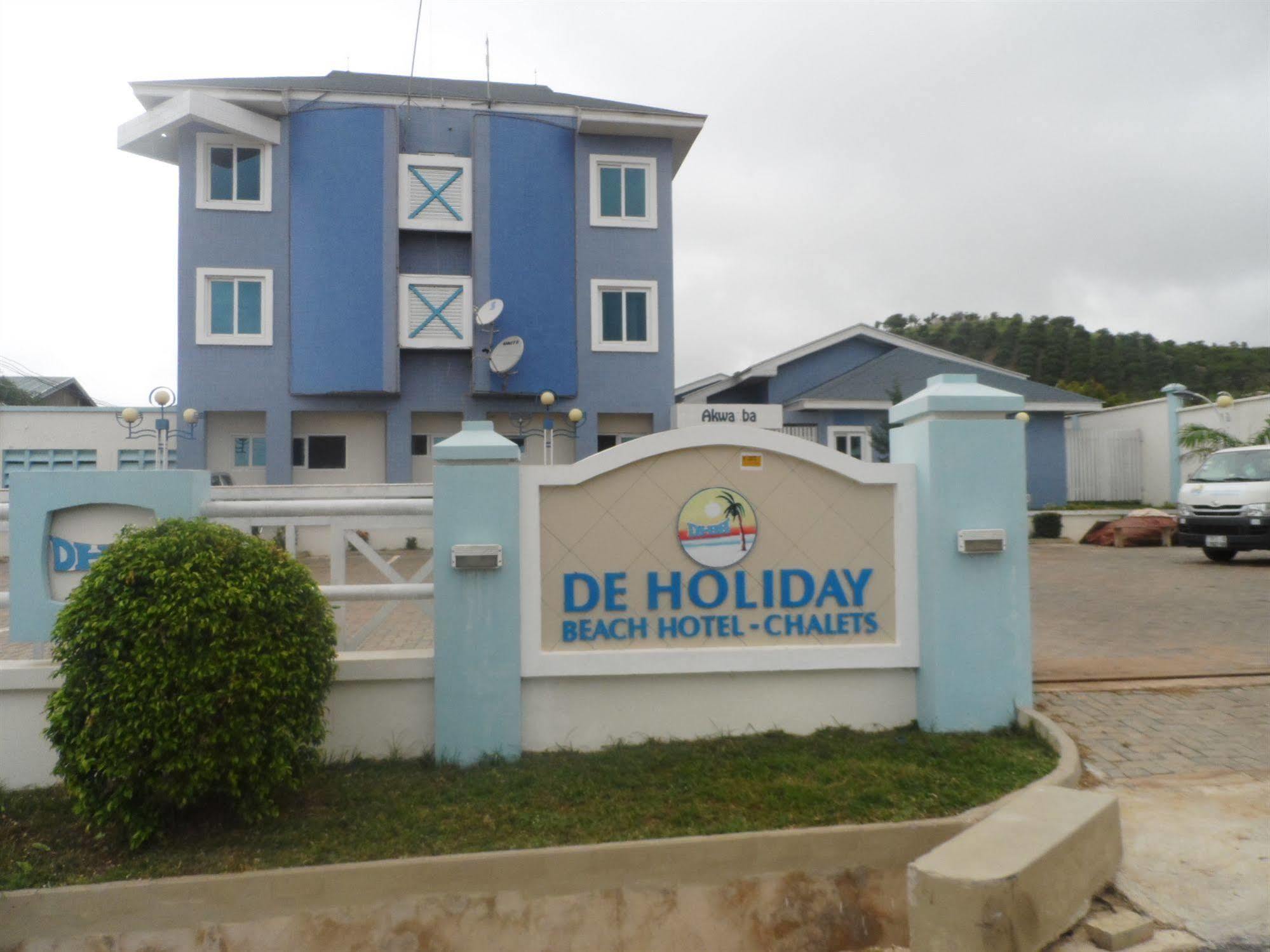 De Holiday Beach Hotel Kokrobite Eksteriør billede